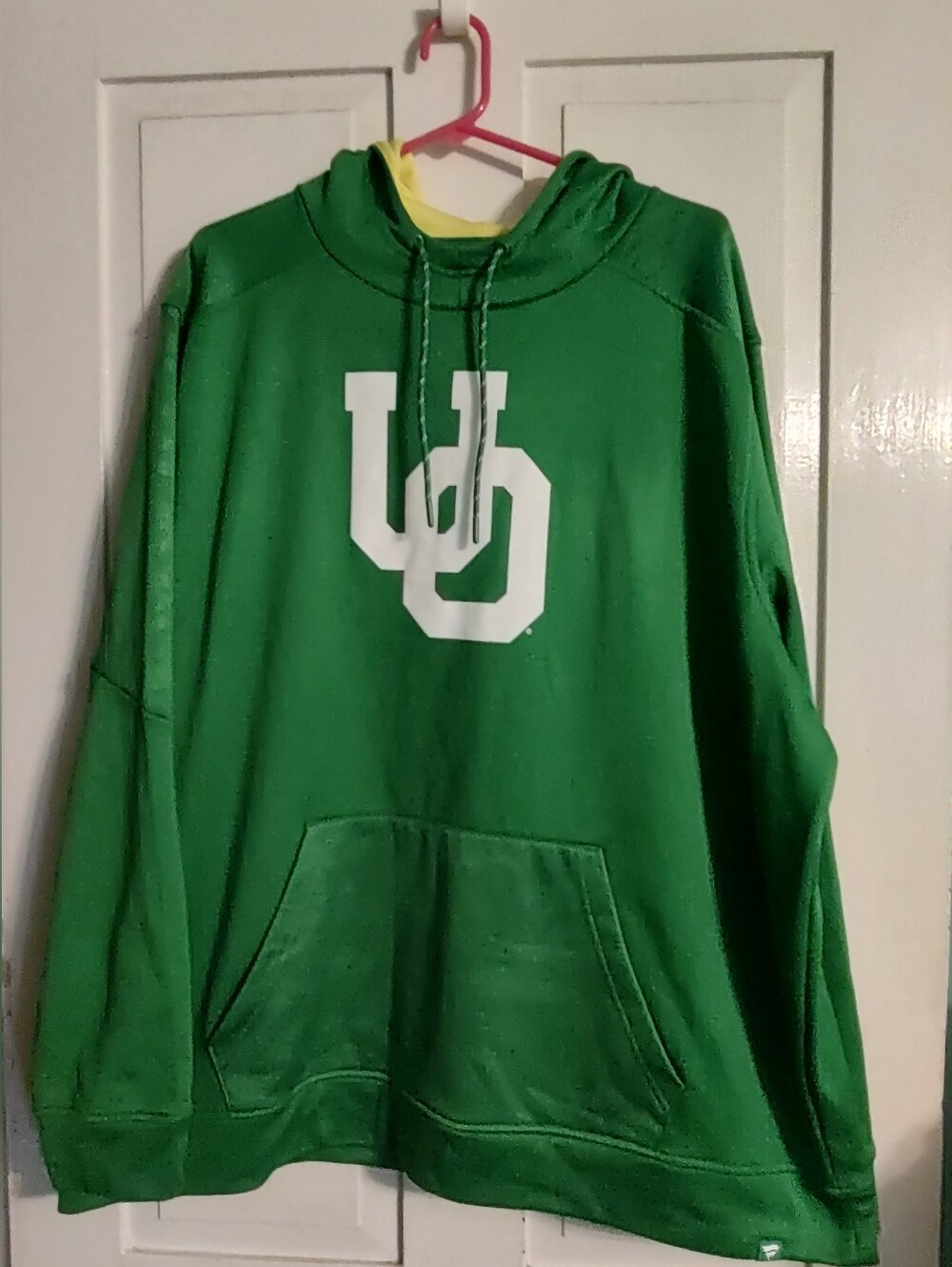 Oregon Ducks Fanatics Men's  Fleece Pullover Hoodie Graphic Logo Pockets 3XL